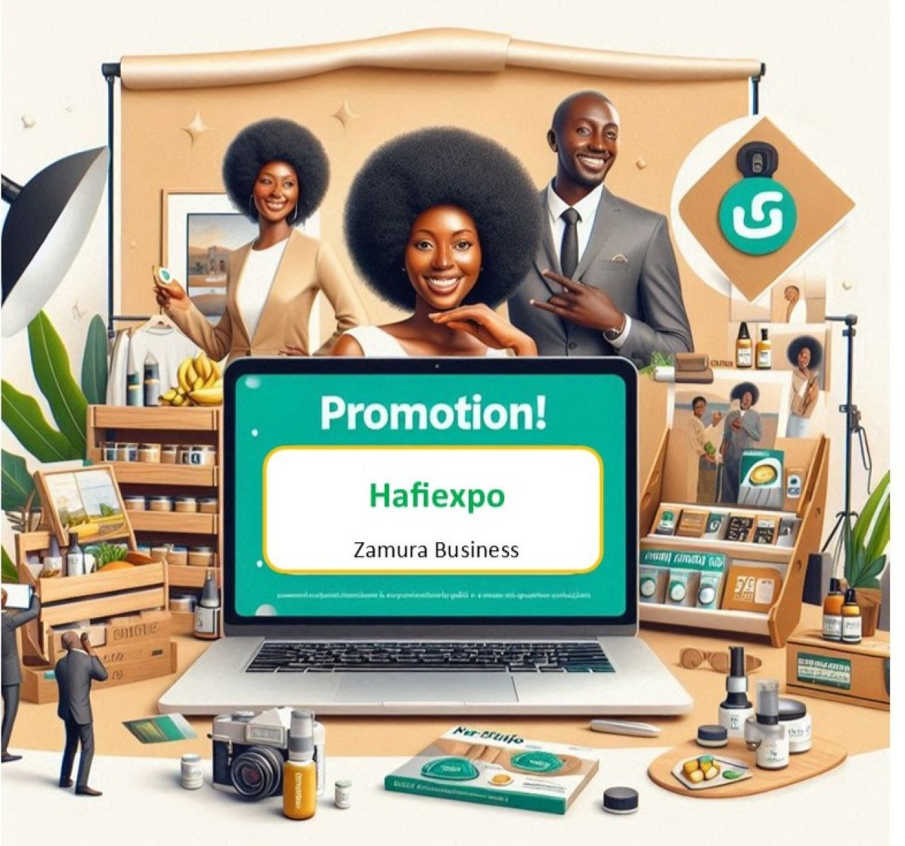 Abacuruzi Batanu Bonyine Bazahabwa Serivisi z’Ubuntu kuri Hafiexpo.com, promotion izarangira kuri 30 Mata 2025